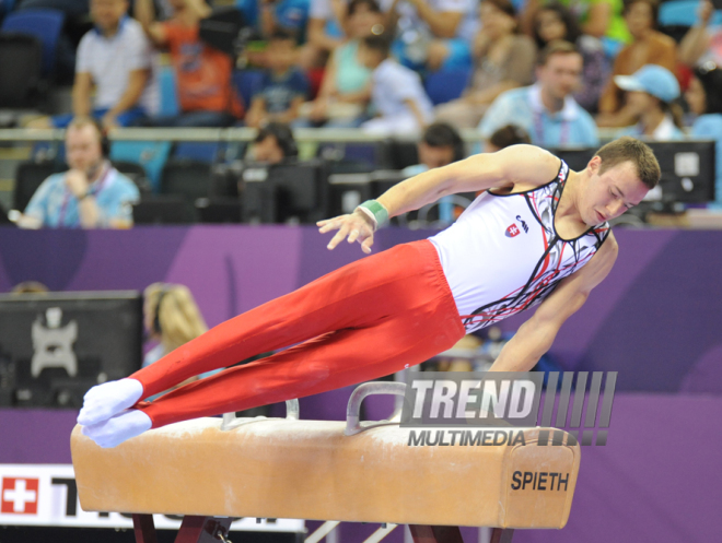 Bakı 2015: Azərbaycan gimnastı gümüş medal qazandı. Azərbaycan, 20 iyun 2015